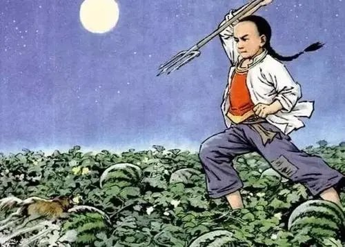 月下瓜田一只猹是什么梗